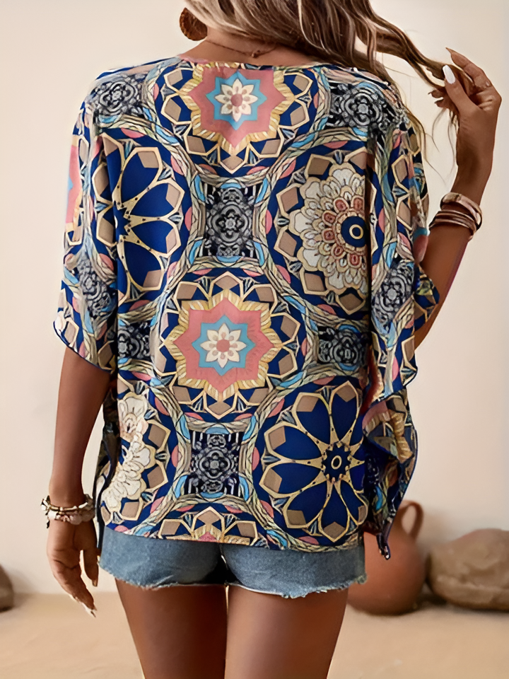 Stefanie | Bluse mit blumigem Muster