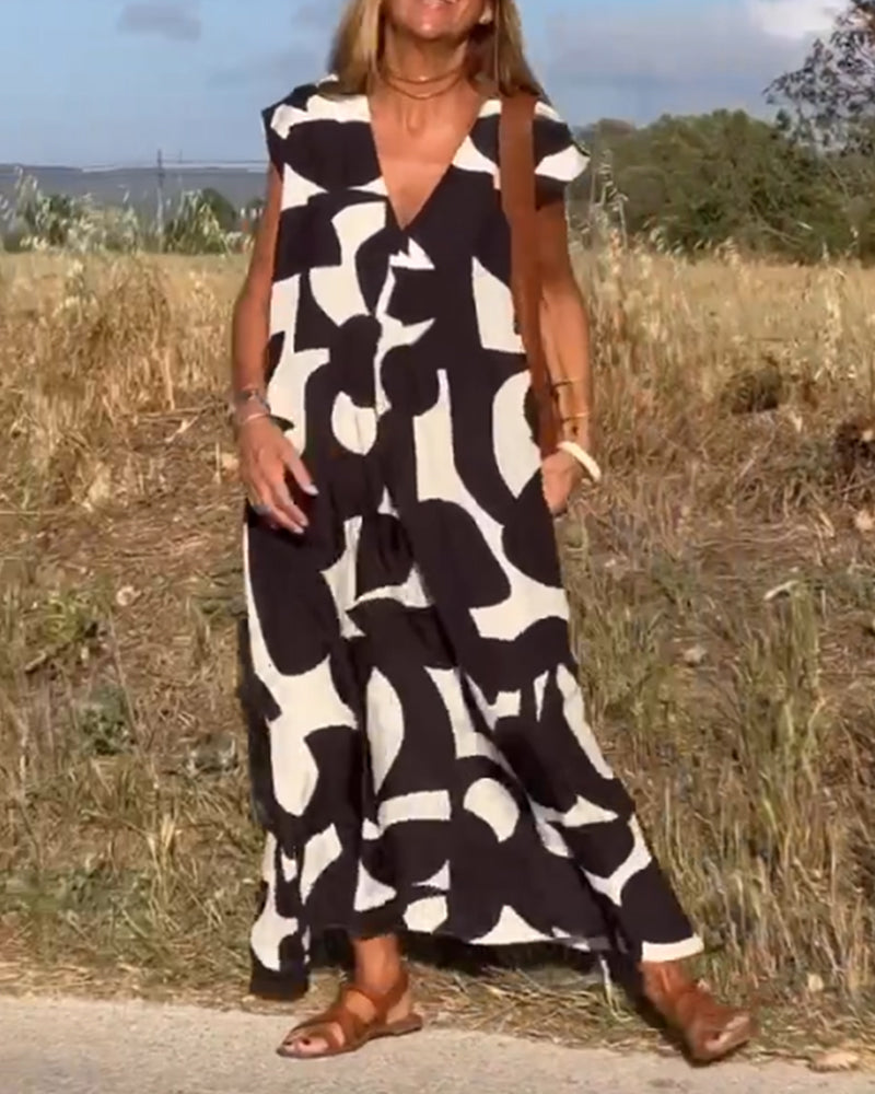 Damon - Maxikleid - Lässige Eleganz