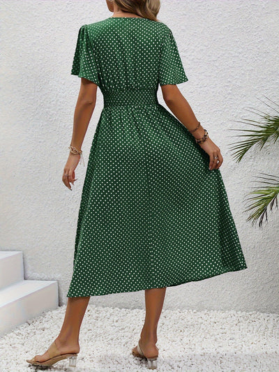 Gepunktetes Sommerkleid | Luftig & Feminin | Perfekt für sonnige Tage