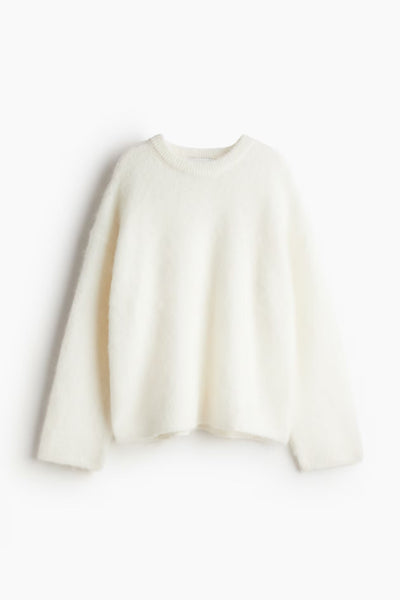 Elena | Mohair Crewneck Pullover