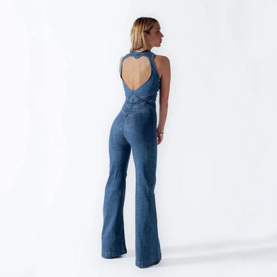 Schicke Denim Overall