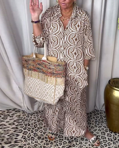 Elena – Fließendes Damenkleid mit Taschen
