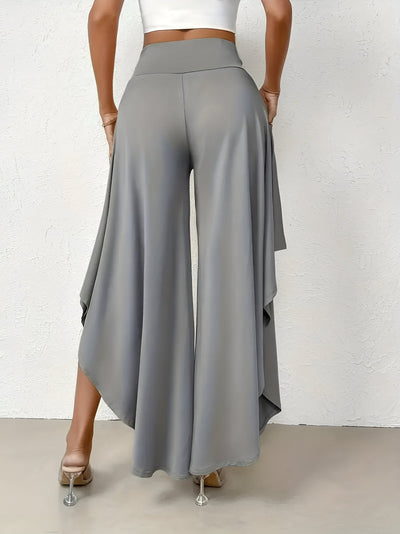 Paula | Asymmetrische Hose mit weitem Schnitt