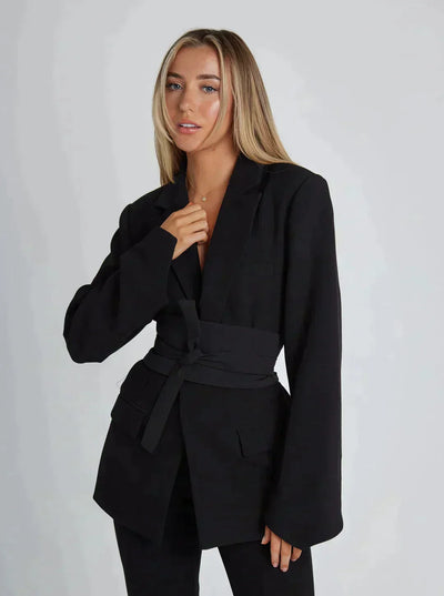 Margaret - Blazer mit Gürtel