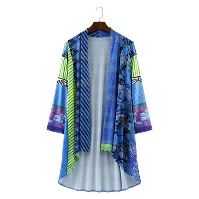 Sandra | Farbvolle Bohemian Vintage Cardigan