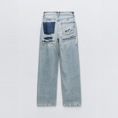 Abigail | Vintage zerrissene Jeans