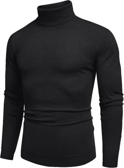 Luciano – Herren Slim Fit Rollkragenpullover
