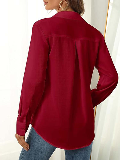 Suzanne® | Klassisches Langarm-Button-Down-Hemd
