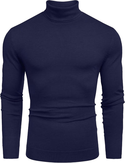 Luciano – Herren Slim Fit Rollkragenpullover