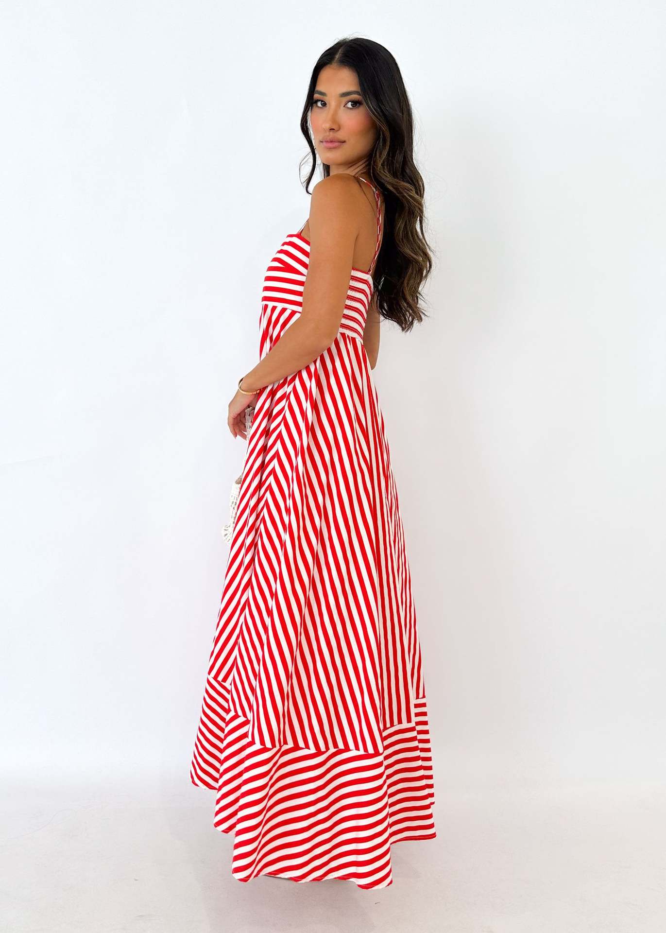 Maxikleid mit Trägern | Eleganter Schnitt | Fließende Silhouette