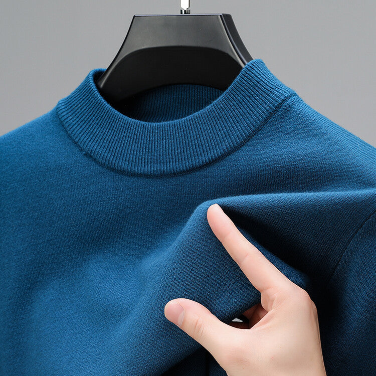 Sian | Kaschmir-Sweater mit geripptem Saum