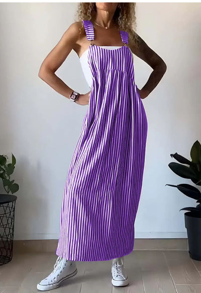 Rebecca® | Lässiges, gestreiftes Jumpsuit-Kleid