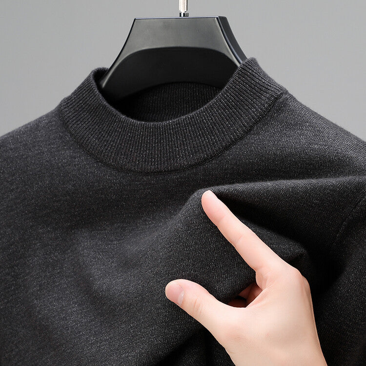Sian | Kaschmir-Sweater mit geripptem Saum