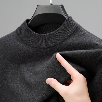Sian | Kaschmir-Sweater mit geripptem Saum