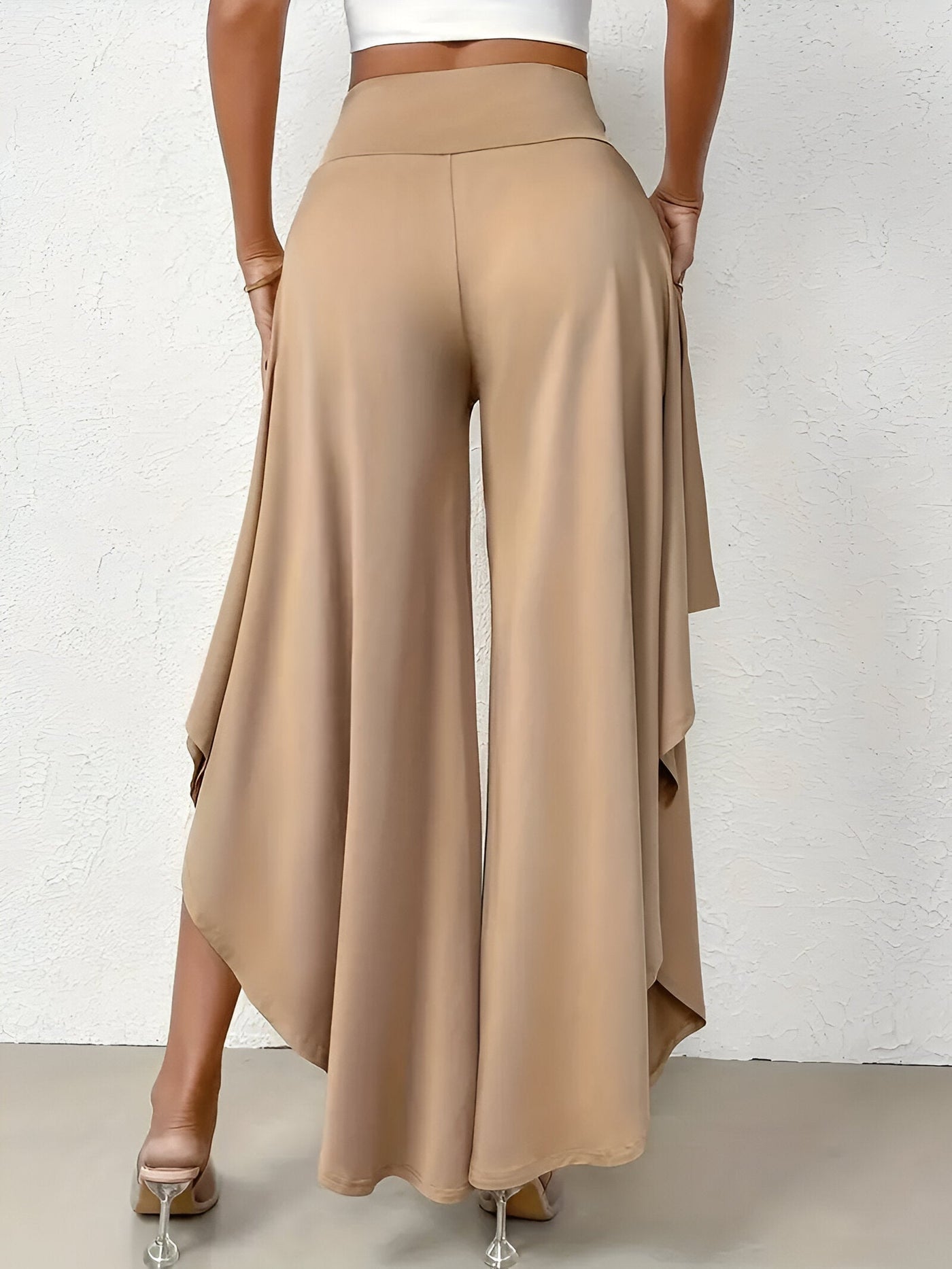 Paula | Asymmetrische Hose mit weitem Schnitt