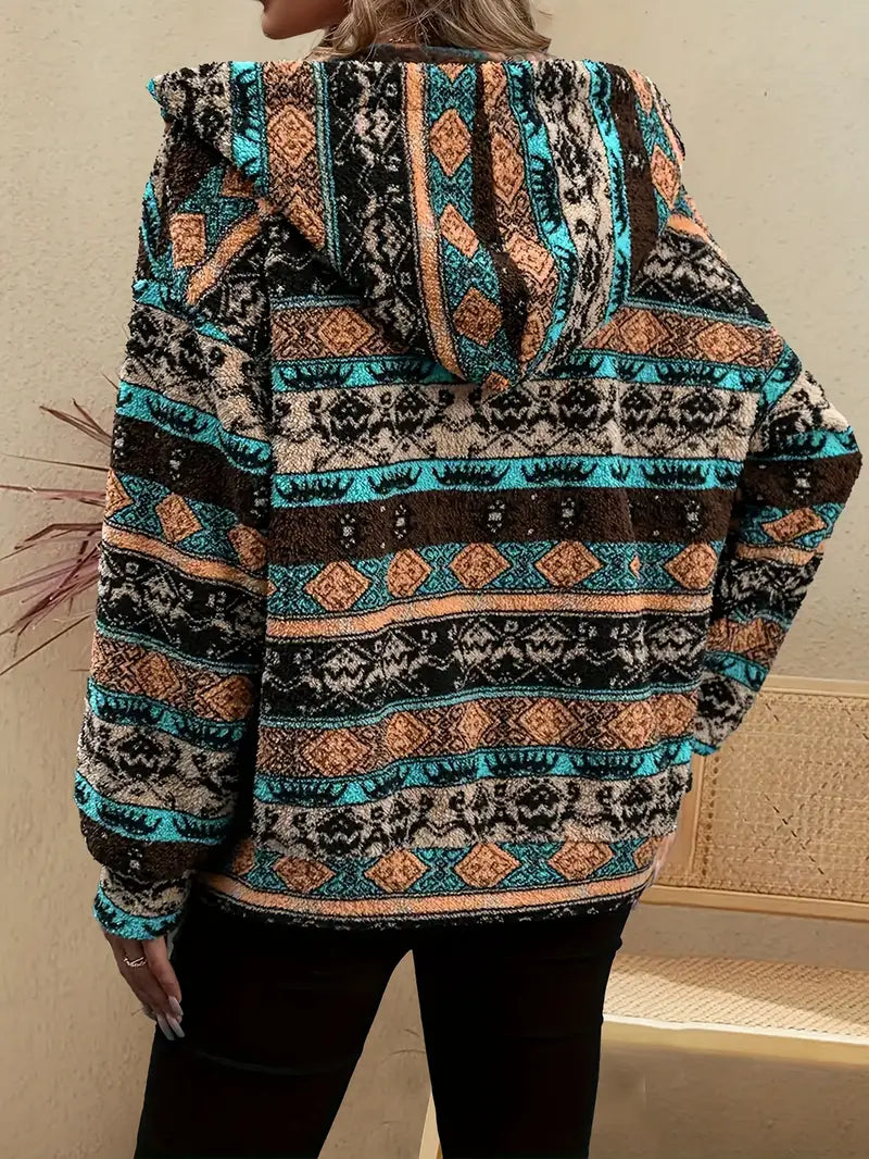 Ingrid | Stylische Farbblock-Hoodie