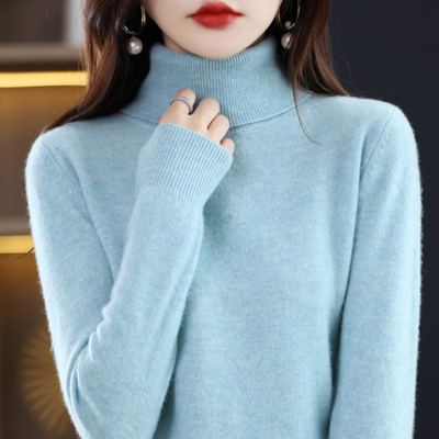 Ella | Luxuriöser Kaschmir Rollkragenpullover für Damen