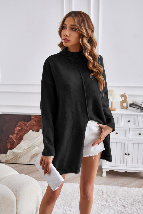 Trendiger Rundhals-Pullover für Damen