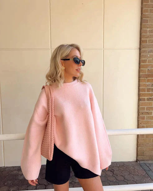 Stylischer Pullover in Übergröße für Damen