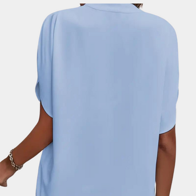 Simone | Elegante V-Ausschnitt Bluse
