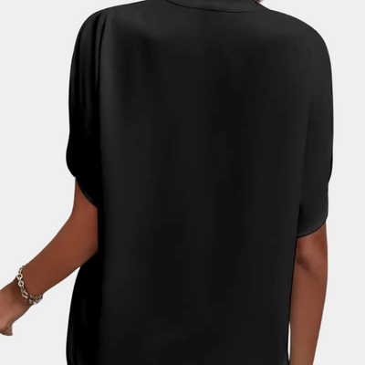 Simone | Elegante V-Ausschnitt Bluse