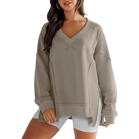 Pia – Damen Plus Size Sweatshirt