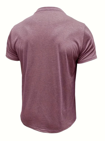 Lässiges T-Shirt mit Brusttasche