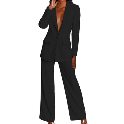 Honey – Elegantes Blazer- und Hosenset für Damen