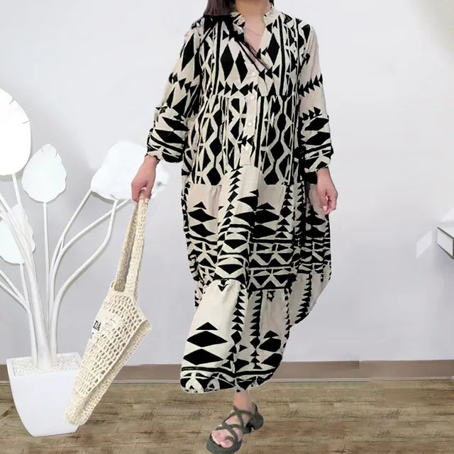 Zella® | Bohemian-Kleid für stilbewusste reife Frauen