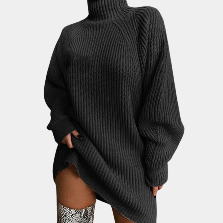 Oversize-Strickpullover | Kuscheliger Rollkragen | Lässiger Chic