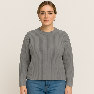 Liv | Bequemer Rundhalspullover für Damen