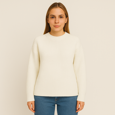 Liv | Bequemer Rundhalspullover für Damen