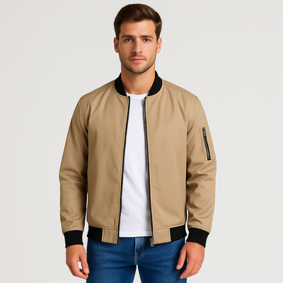 Leichte Bomberjacke für Herren