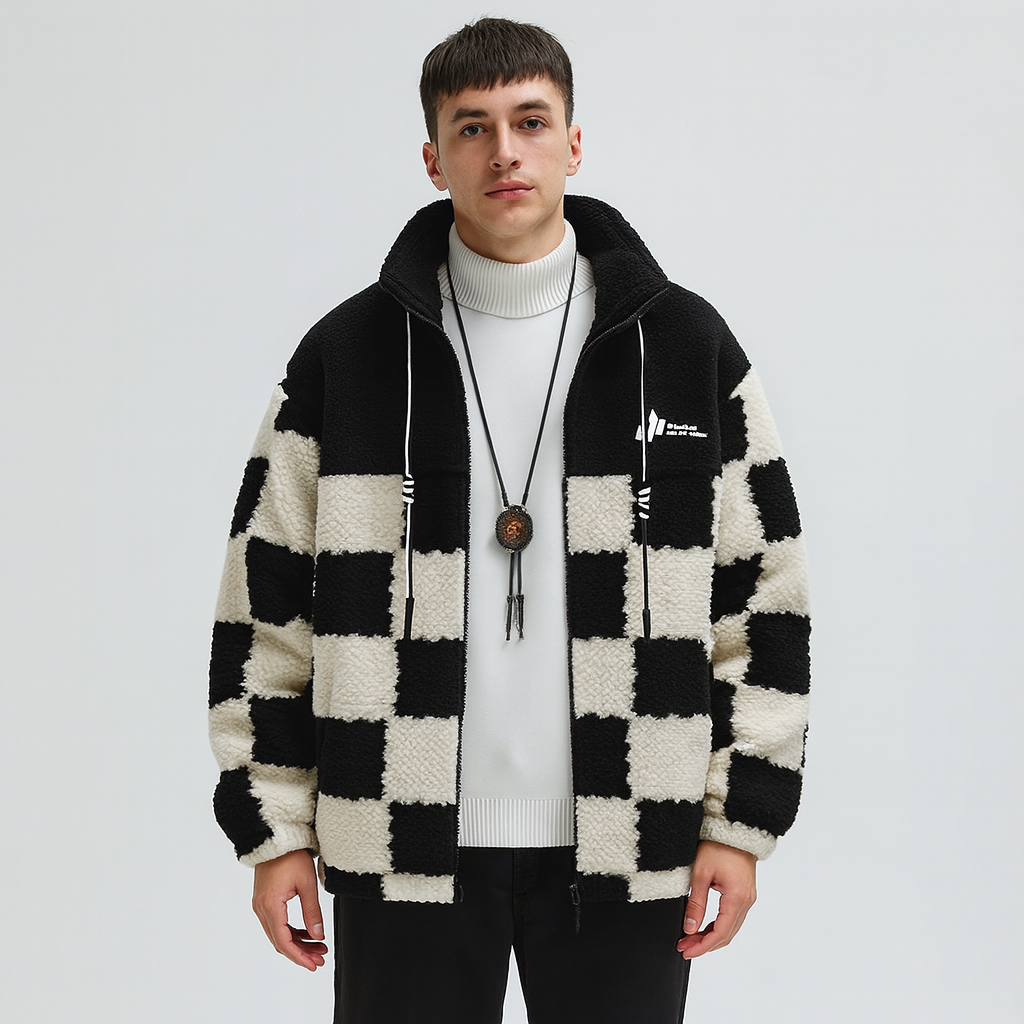 Magnus | Unisex-Wintermantel aus Lammwolle mit Fleecefutter