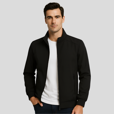 Leichte Steppjacke mit Stehkragen für Herren