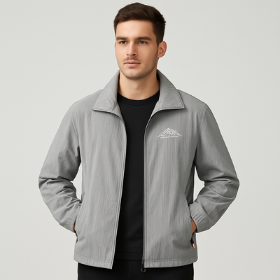 Ethan Herrenjacke – Leichter Freizeitmantel mit Reißverschluss