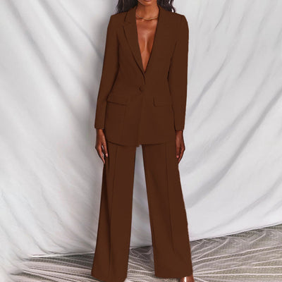 Honey – Elegantes Blazer- und Hosenset für Damen
