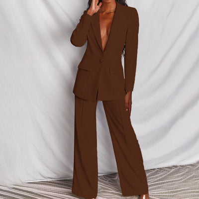 Honey – Elegantes Blazer- und Hosenset für Damen