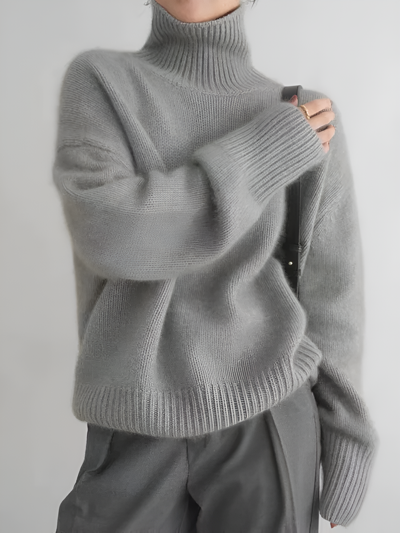 Adelina | Weicher Kaschmir Rollkragenpullover für Damen
