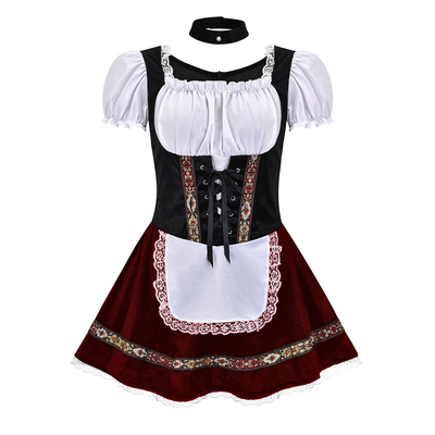 Damen Verspieltes Modernes Dirndlkleid | Mini