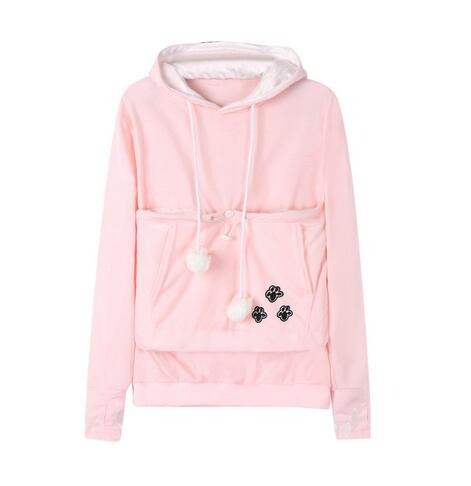 Gemütlicher Damen-Kapuzenpullover mit Fronttaschen