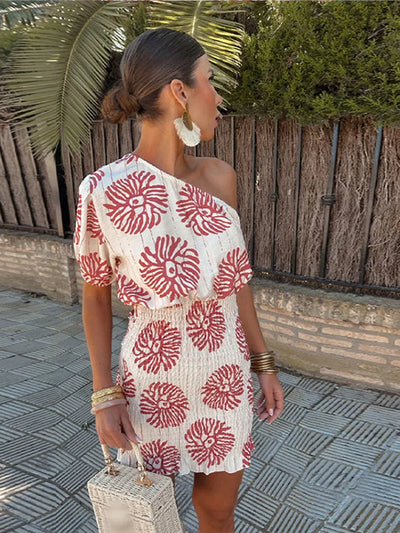 Tonya® | Asymmetrisches Printkleid für Damen