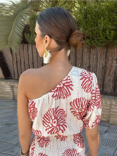 Tonya® | Asymmetrisches Printkleid für Damen