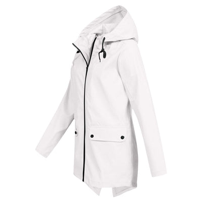 Regenjacke Damen Wasserdicht Mit Kapuze | Leicht & Zeitlos