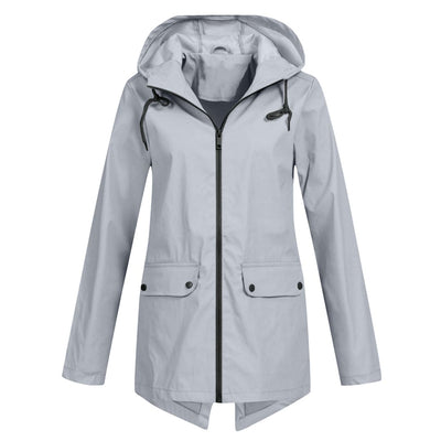 Regenjacke Damen Wasserdicht Mit Kapuze | Leicht & Zeitlos