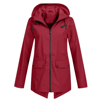Regenjacke Damen Wasserdicht Mit Kapuze | Leicht & Zeitlos