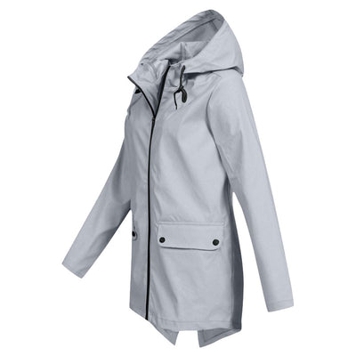 Regenjacke Damen Wasserdicht Mit Kapuze | Leicht & Zeitlos