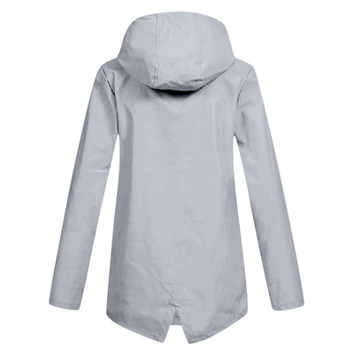Regenjacke Damen Wasserdicht Mit Kapuze | Leicht & Zeitlos