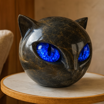 Felora | Katzenkopf-Skulptur