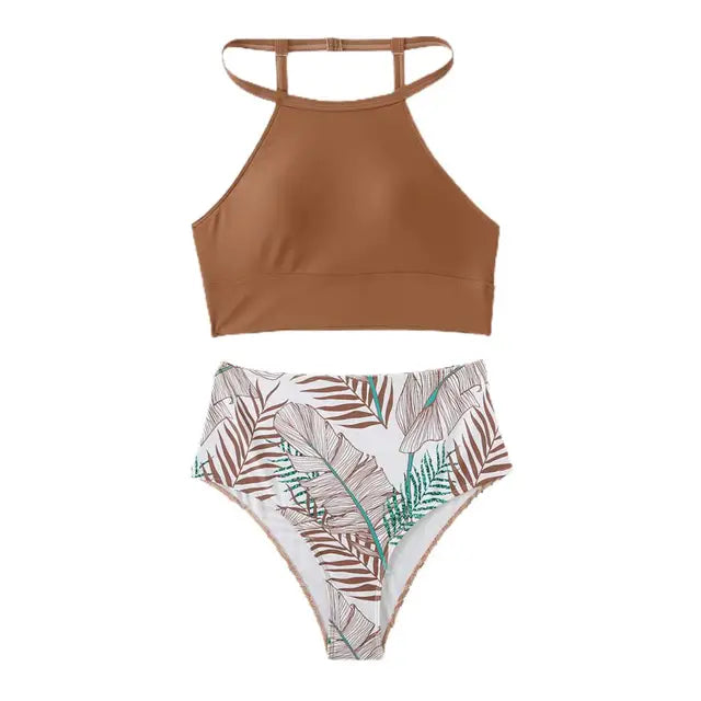 Héloïse® | Badeanzug mit Blumenmuster und hoher Taille